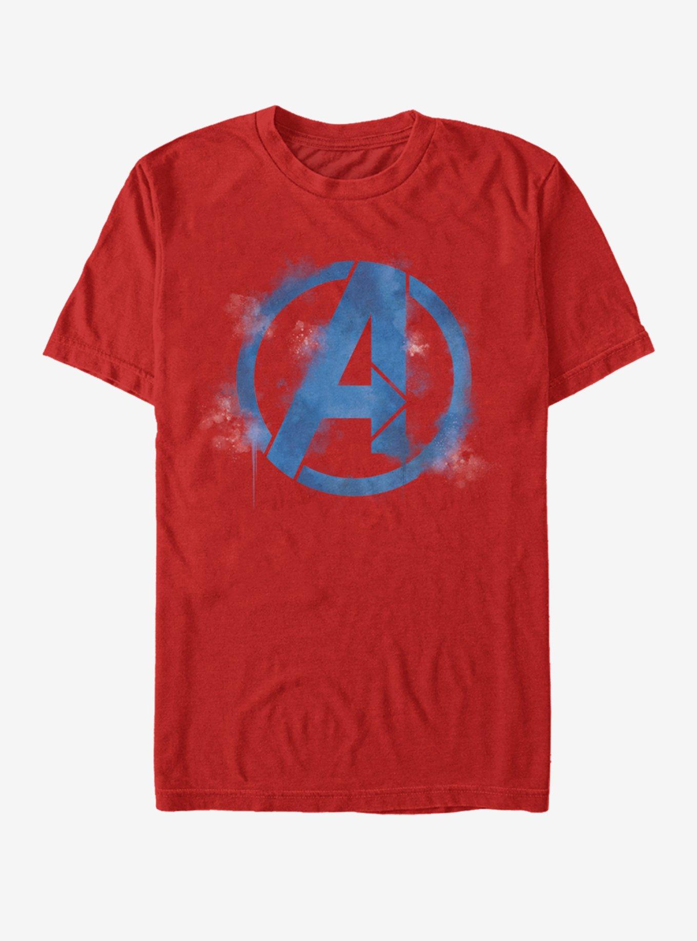 Marvel Avengers: Endgame Avengers Spray Logo T-Shirt, , hi-res