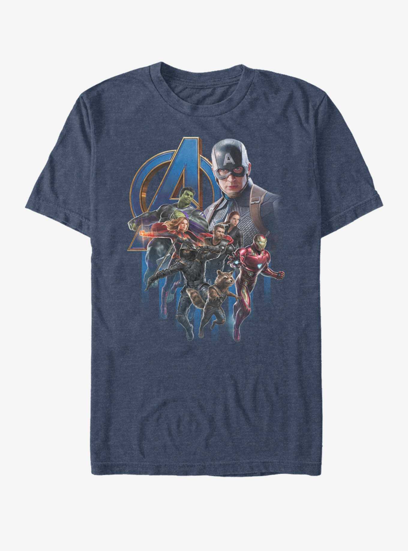 Marvel Avengers: Endgame Avengers Group Poster T-Shirt, , hi-res