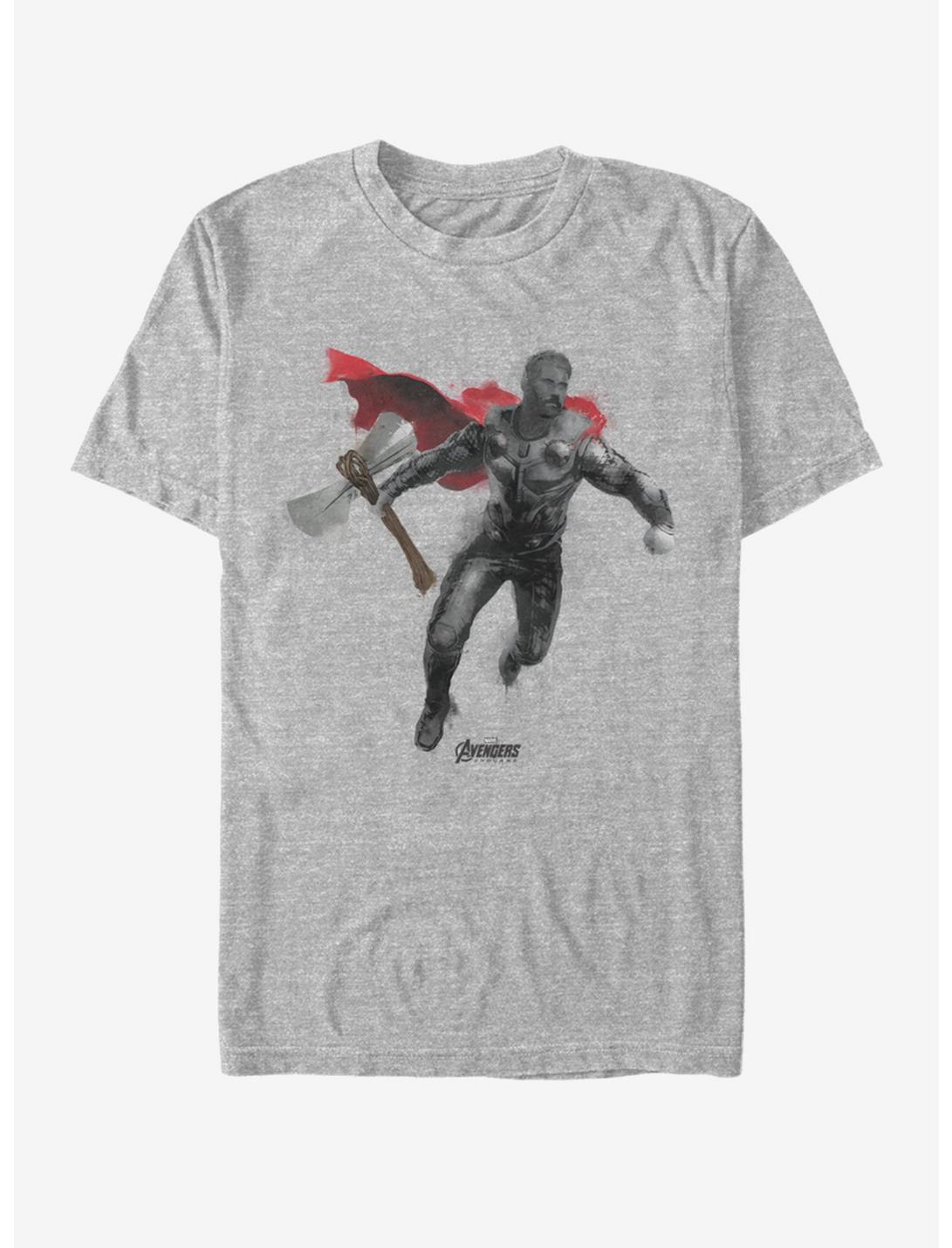 Marvel Avengers: Endgame Thor Paint T-Shirt, ATH HTR, hi-res