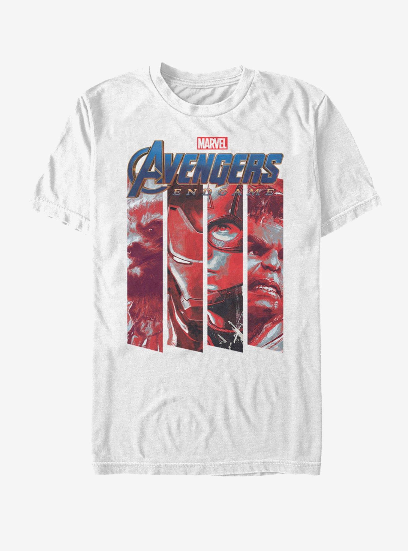 Marvel Avengers: Endgame Four Strong T-Shirt, WHITE, hi-res