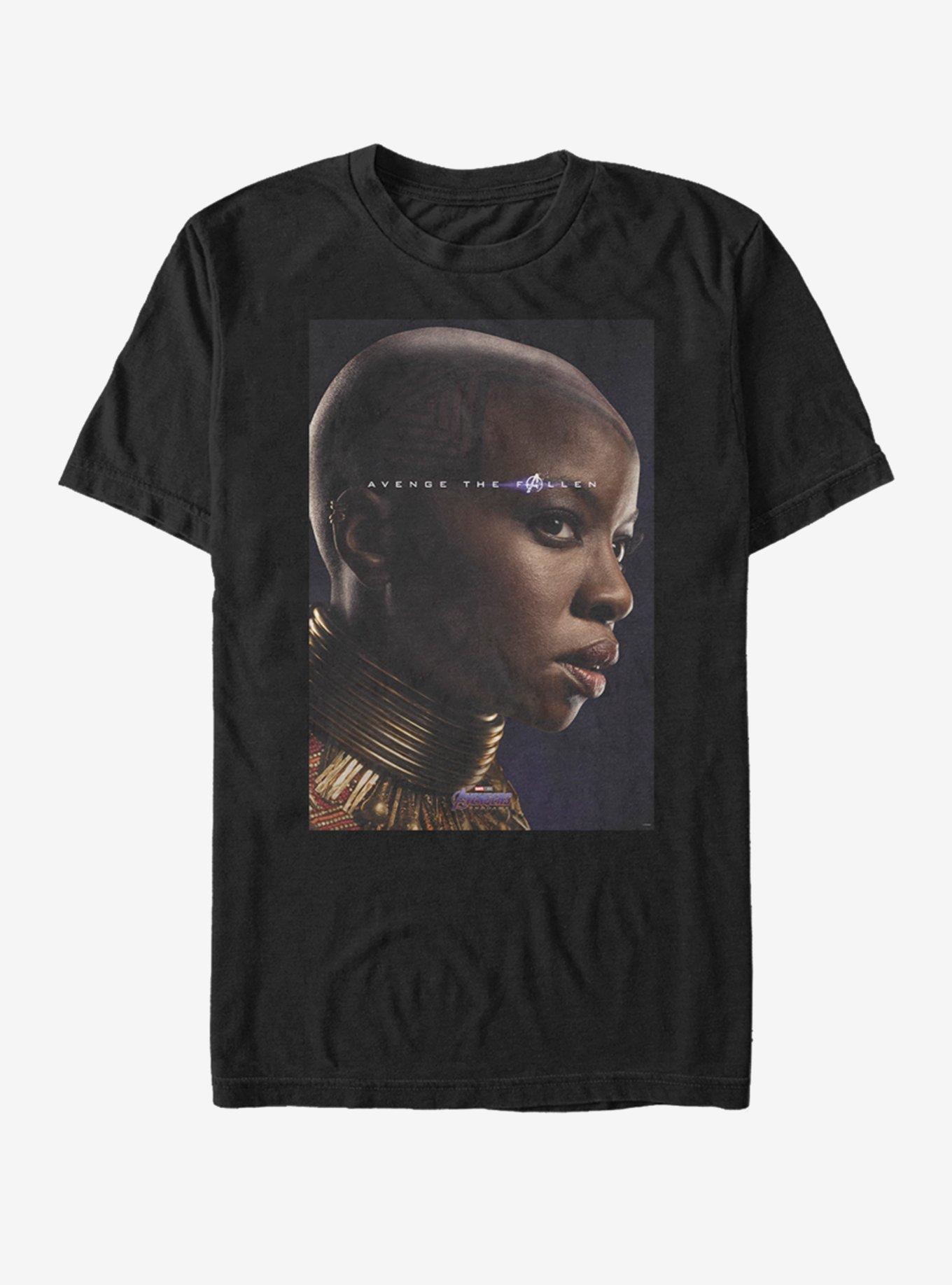 Marvel Avengers: Endgame Okoye Avenge T-Shirt, BLACK, hi-res