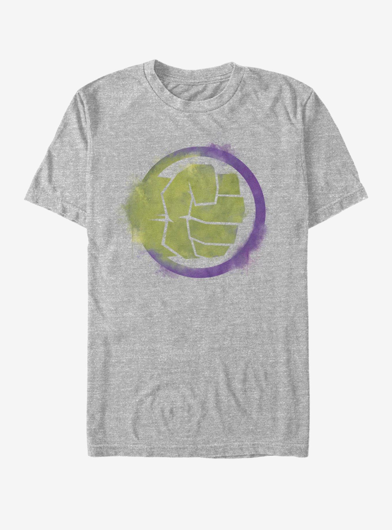 Marvel Avengers: Endgame Hulk Spray Logo T-Shirt