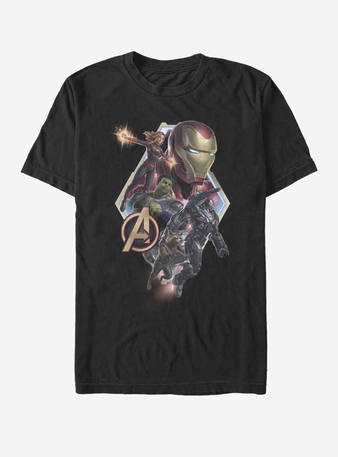 Marvel Avengers: Endgame Endgame Diamond Shot T-Shirt - BLACK | Hot Topic