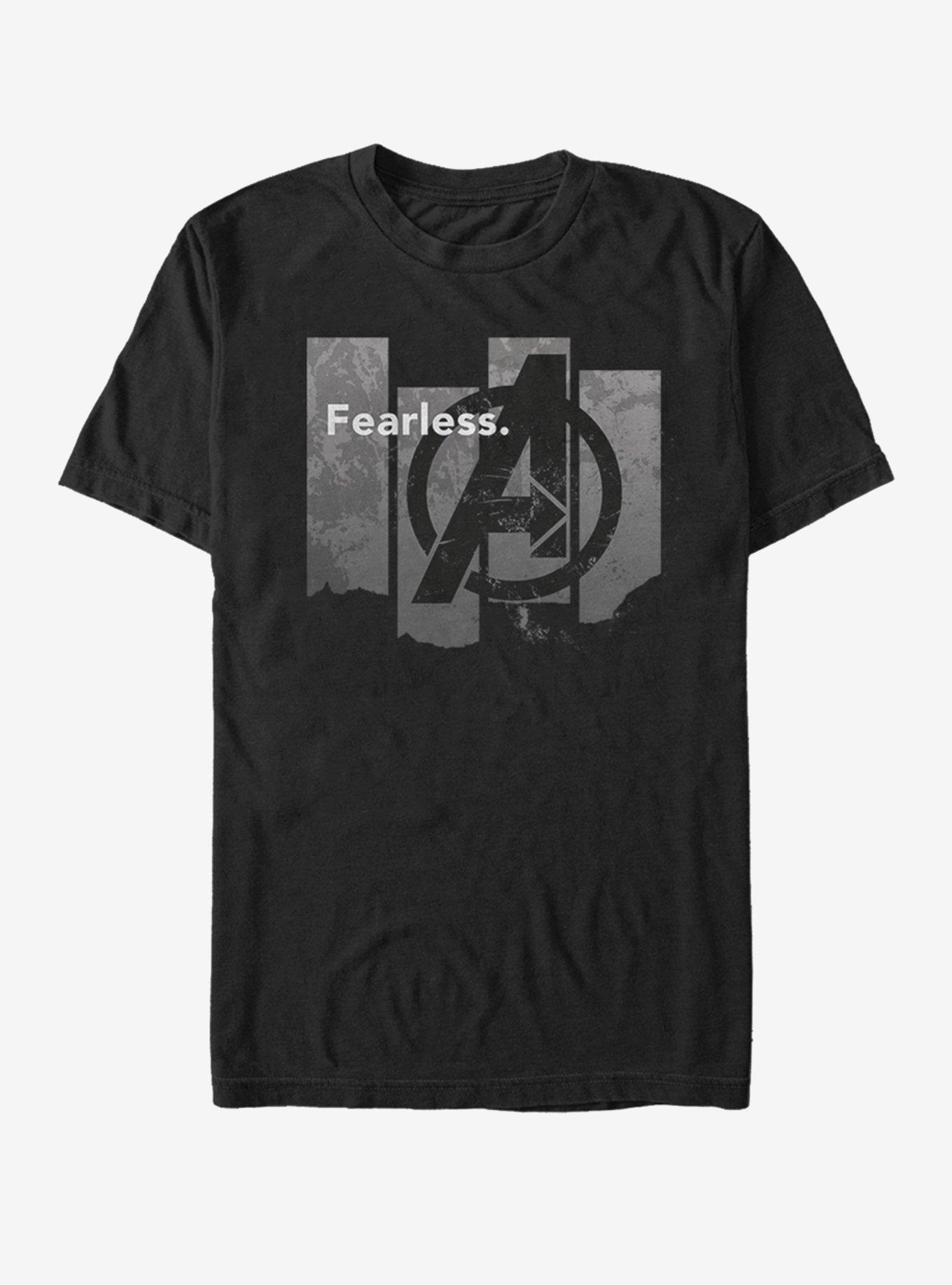 Marvel Avengers: Endgame Fearless T-Shirt, BLACK, hi-res