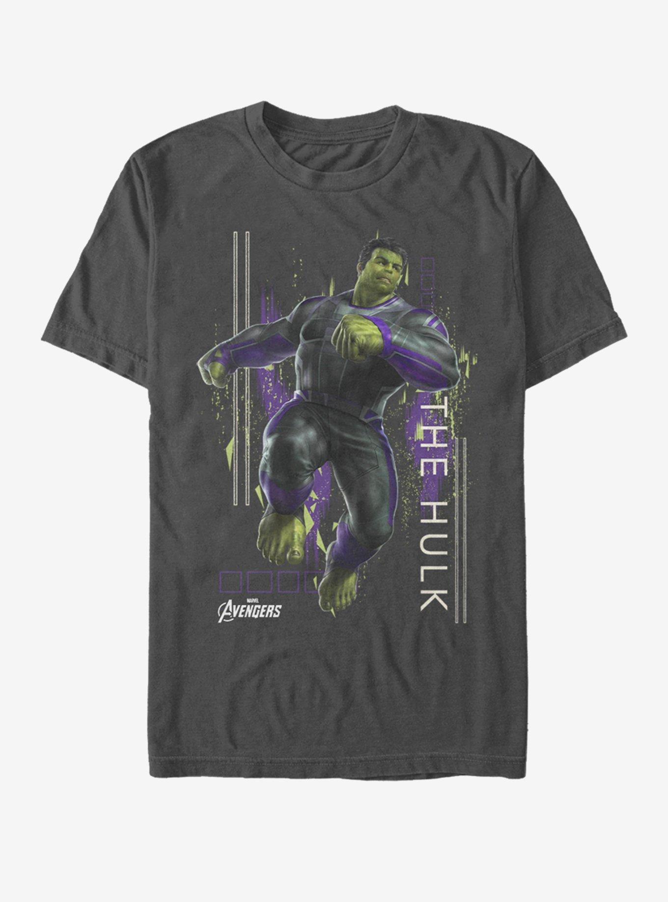 Marvel Avengers: Endgame Hulk Motion T-Shirt, CHARCOAL, hi-res