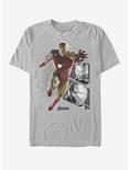 Marvel Avengers: Endgame Iron Man Panels T-Shirt, SILVER, hi-res
