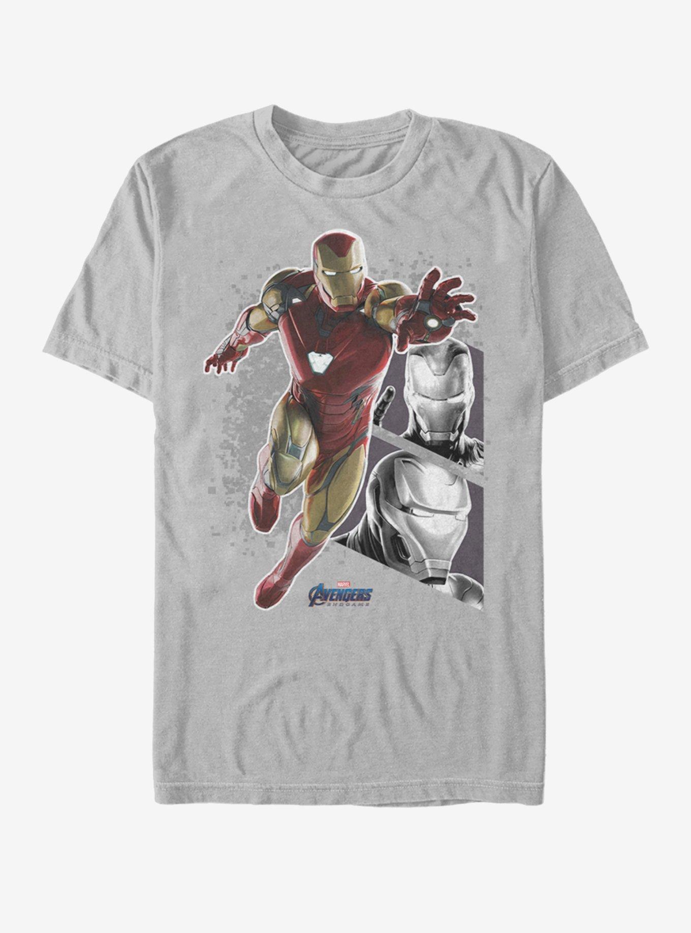 Marvel Avengers: Endgame Iron Man Panels T-Shirt, , hi-res