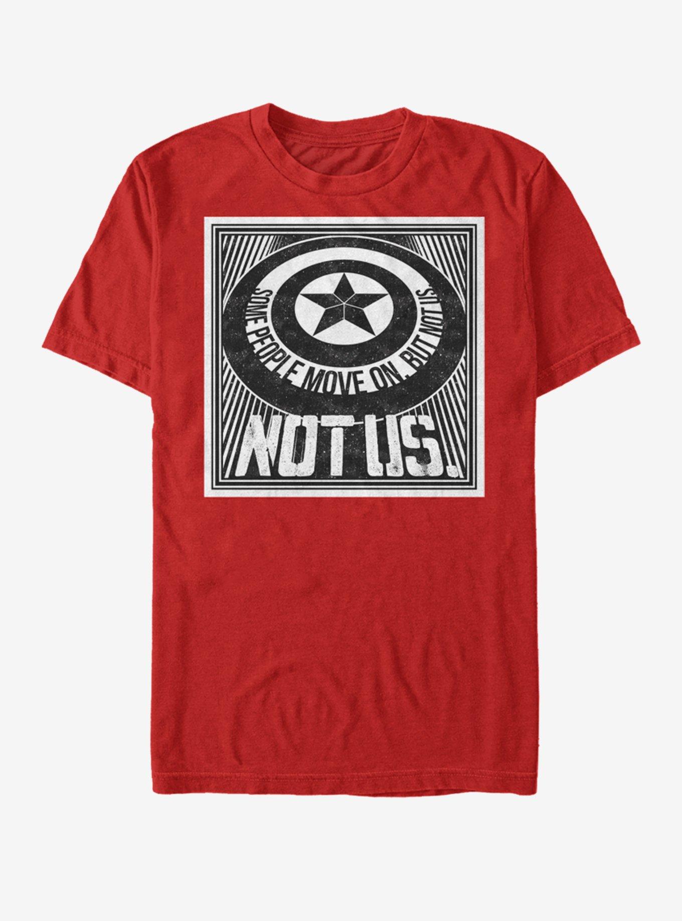 Marvel Avengers: Endgame Not Us T-Shirt, RED, hi-res