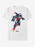 Marvel Avengers: Endgame War Machine Paint T-Shirt, WHITE, hi-res