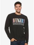 Marvel Avengers Initiative Mulitcolored Crewneck - BoxLunch Exclusive, BLACK, hi-res