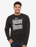 Funko Disney The Haunted Mansion Title Crewneck - BoxLunch Exclusive, BLACK, hi-res