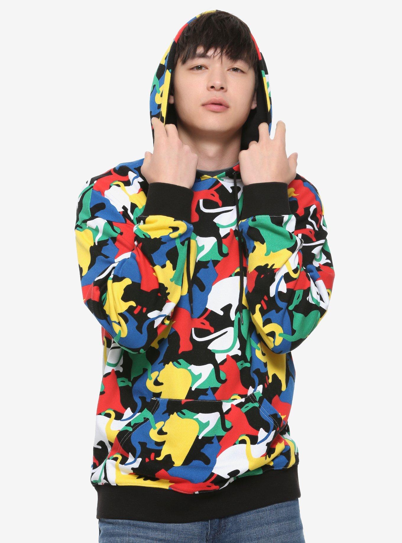 Green Day Checker Cat Hoodie, Hot Topic