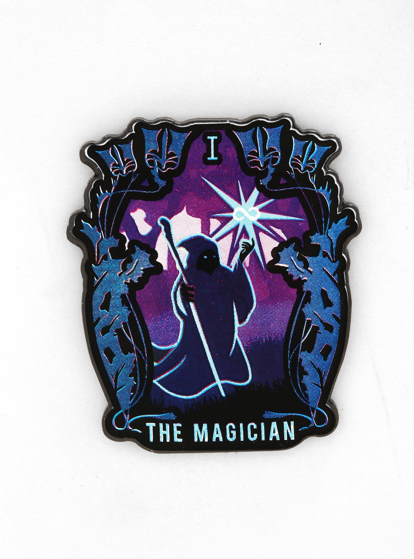 The Magician Tarot Card Enamel Pin, , hi-res