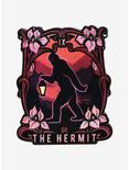The Hermit Tarot Card Enamel Pin, , hi-res