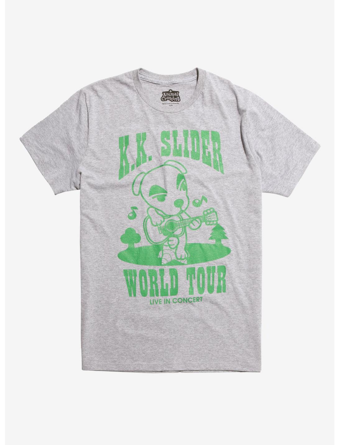 Animal Crossing K.K. Slider World Tour T-Shirt, GREEN, hi-res