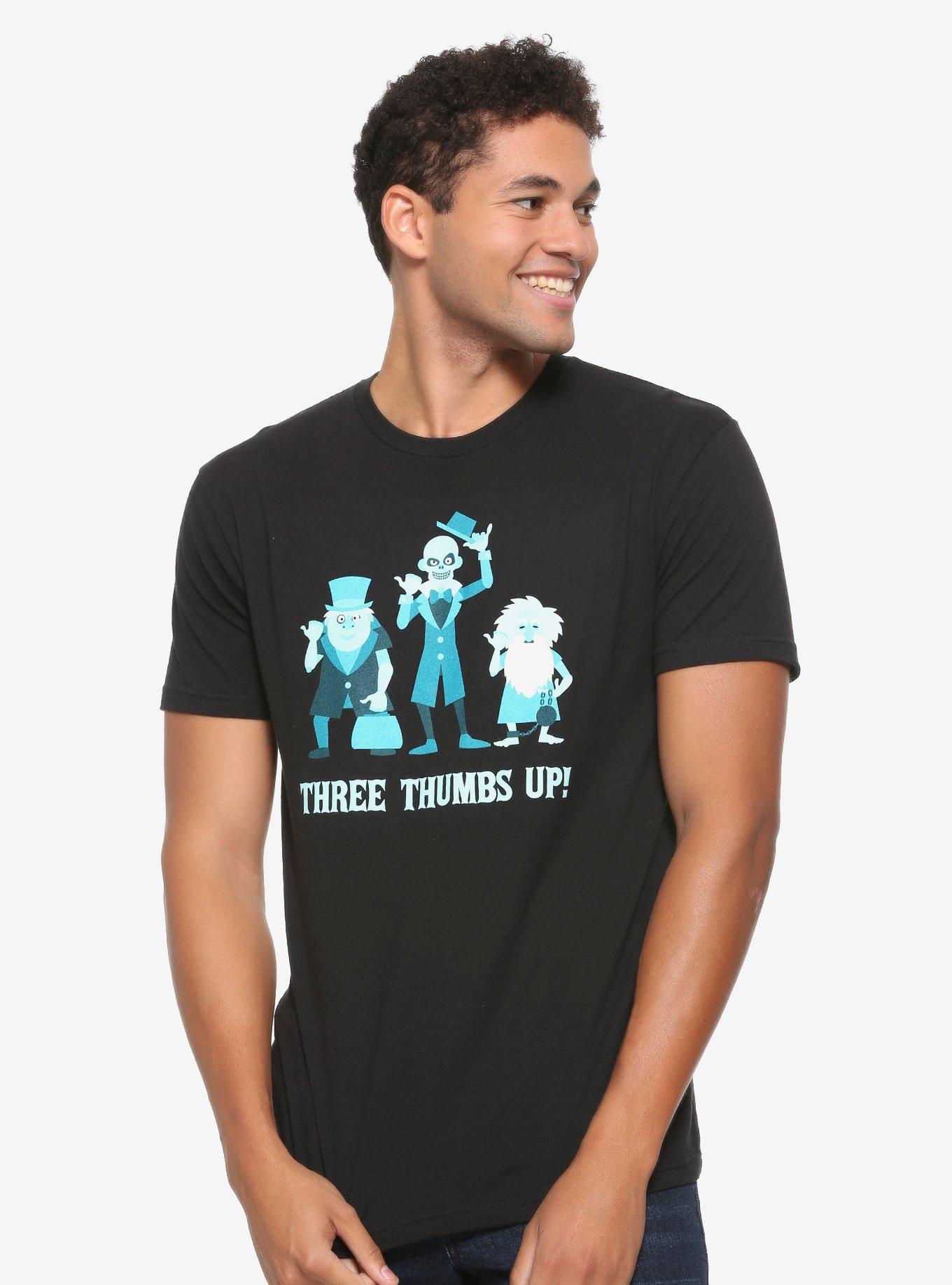 Funko Disney The Haunted Mansion Hitchhiking Ghosts T-Shirt - BoxLunch Exclusive, BLACK, hi-res