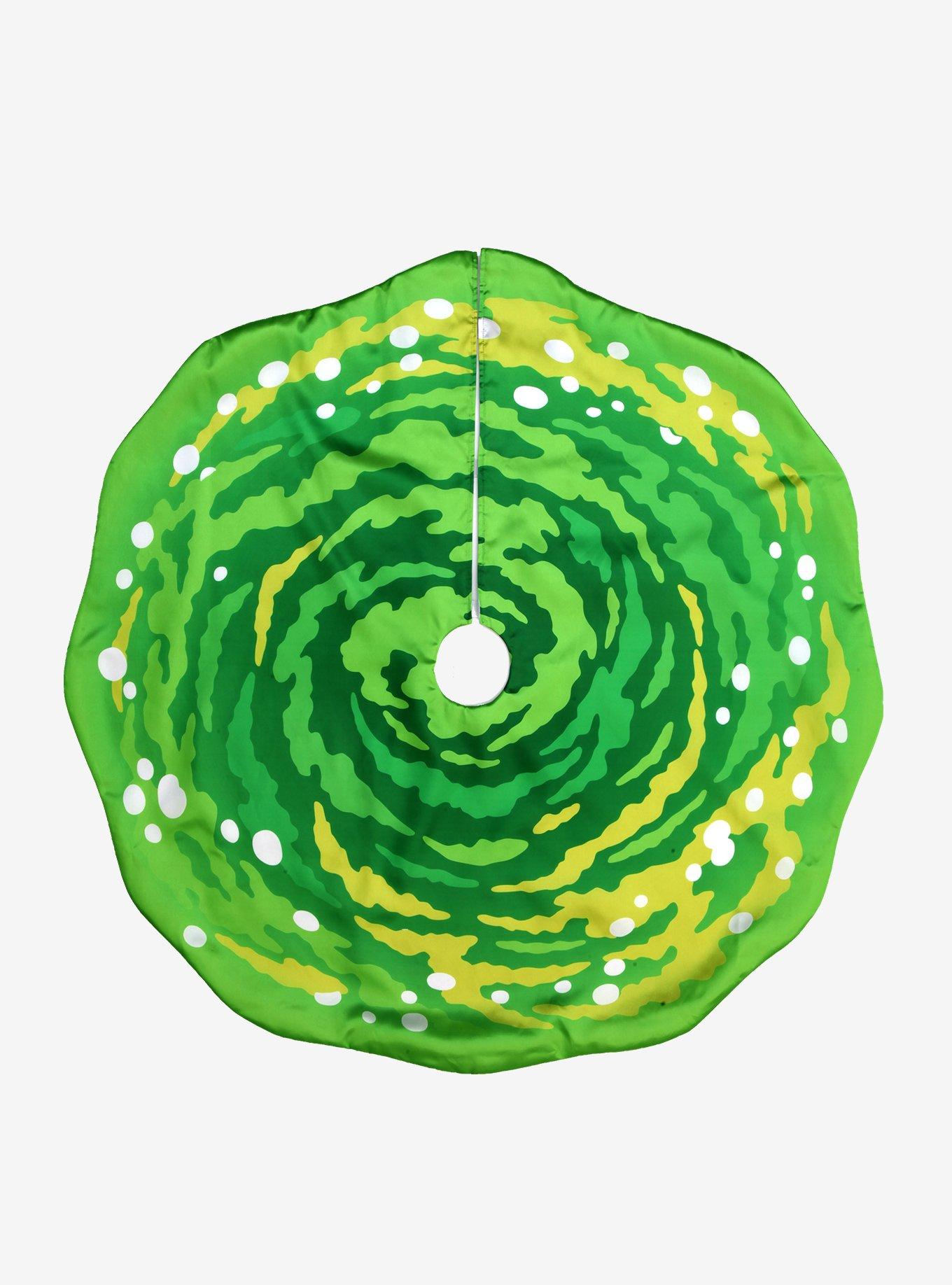 Rick And Morty Portal Tree Skirt, , hi-res