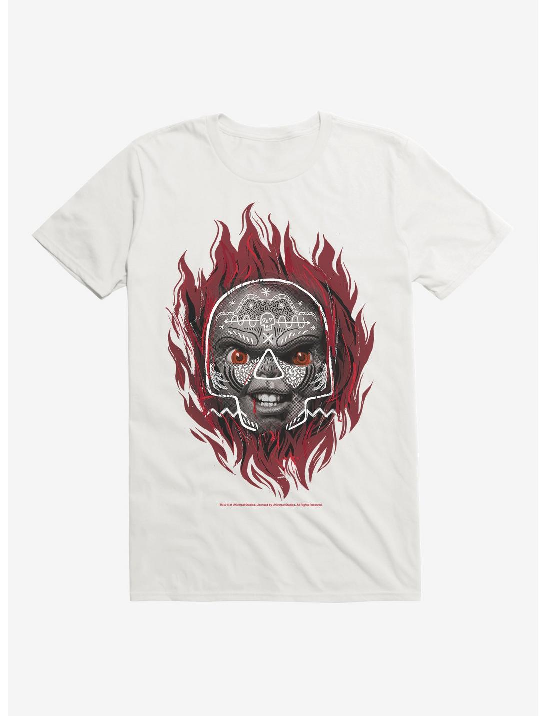 Child's Play Chucky Skull Outline T-Shirt, , hi-res