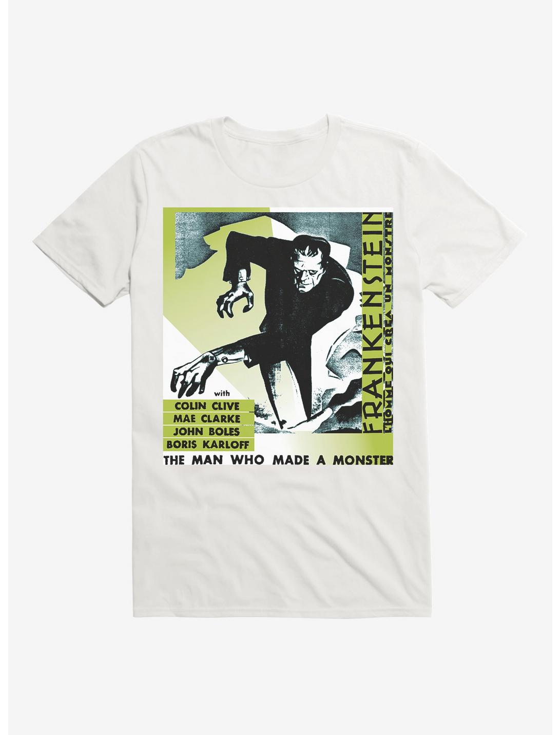 Universal Monsters Frankenstein Monster Poster T-Shirt, , hi-res
