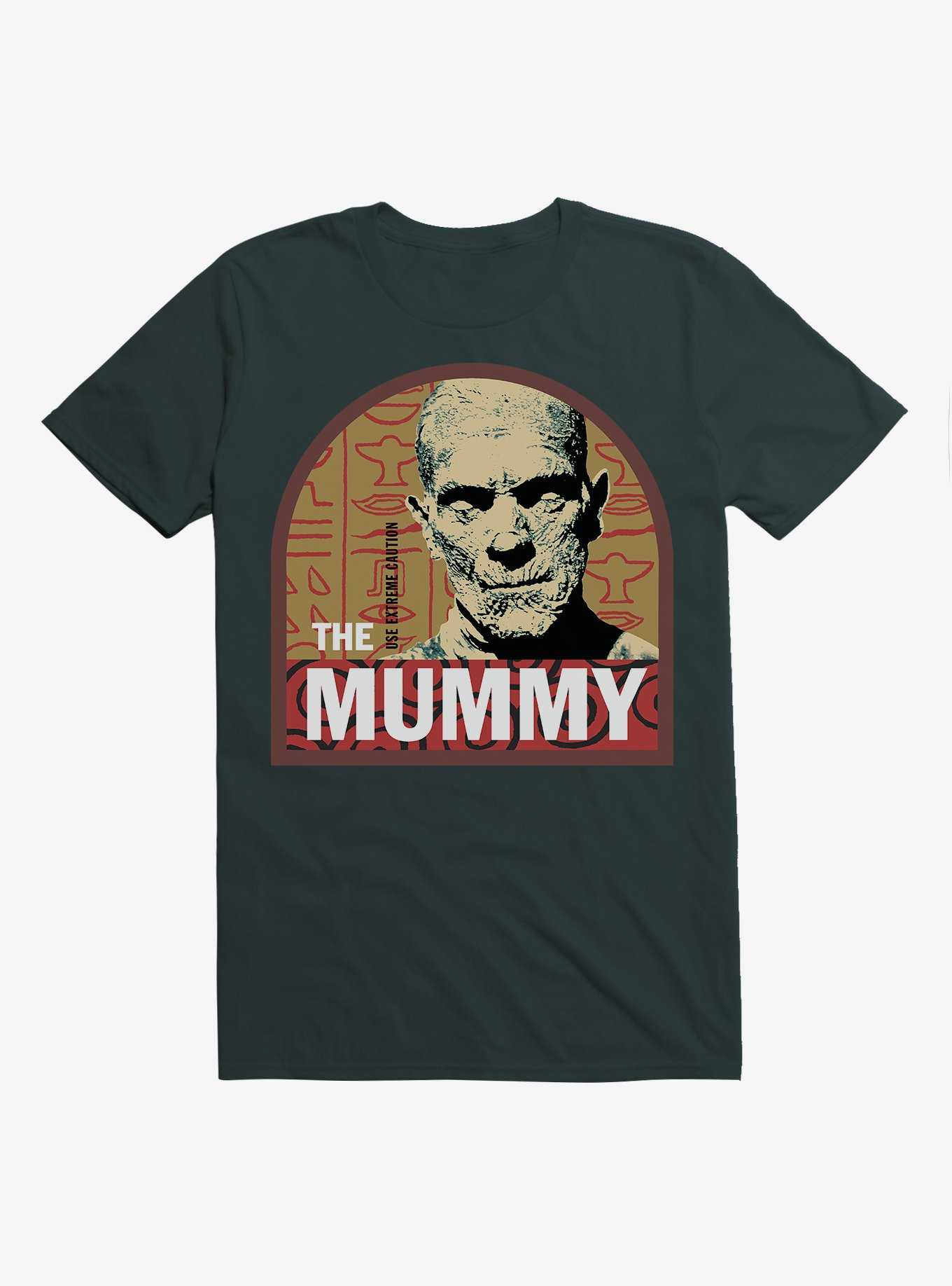 Universal Monsters The Mummy Caution T-Shirt, , hi-res