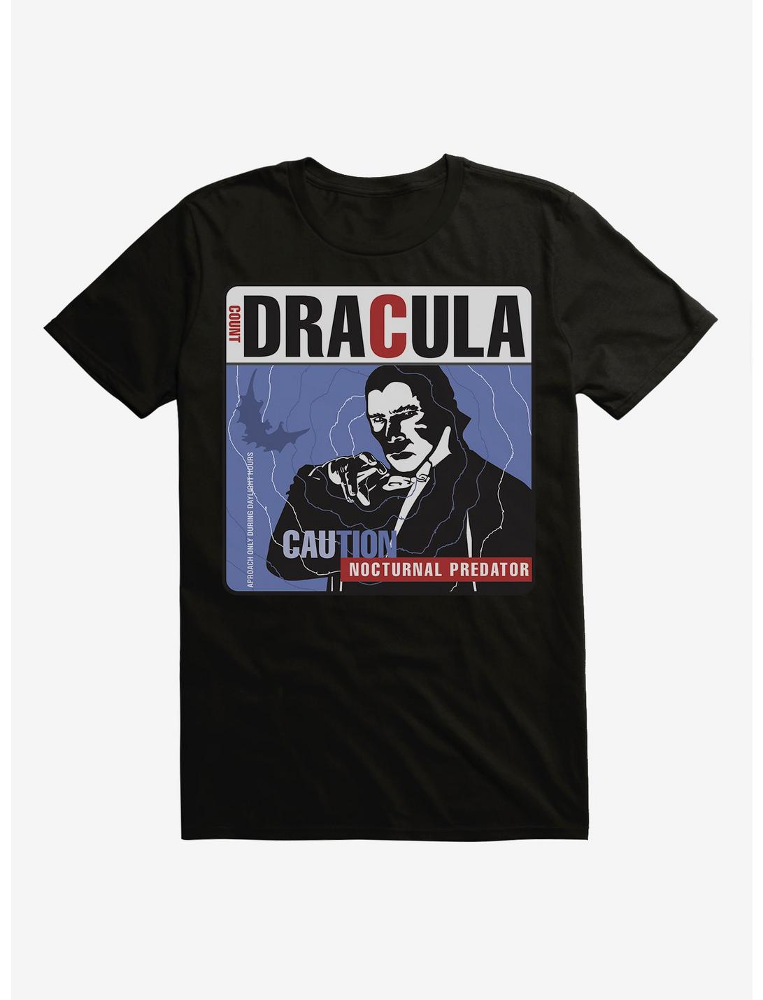 Universal Monsters Count Dracula Caution T-Shirt, , hi-res