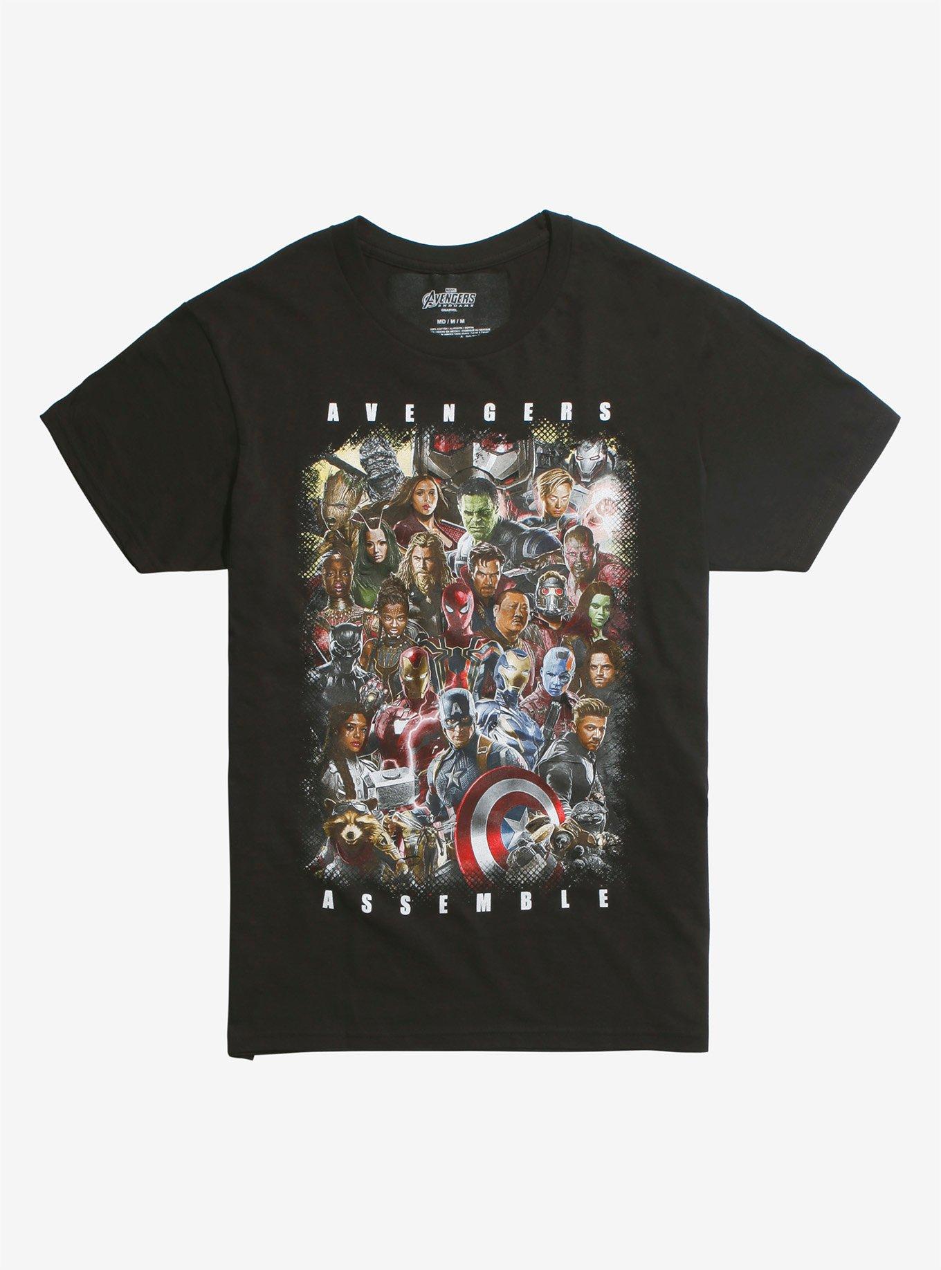 Avengers endgame shirt hot topic on sale