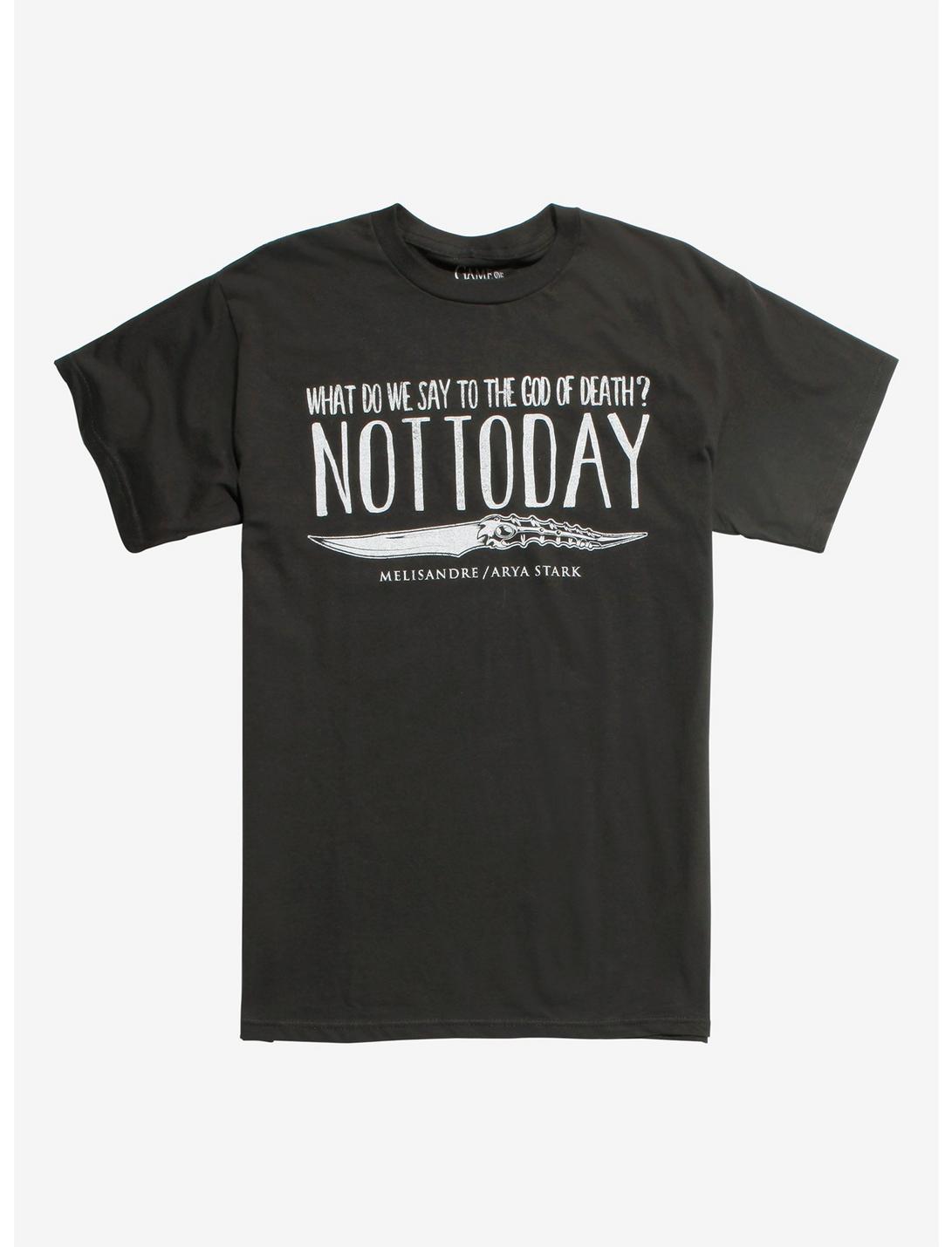Game Of Thrones Not Today T-Shirt, GREY, hi-res