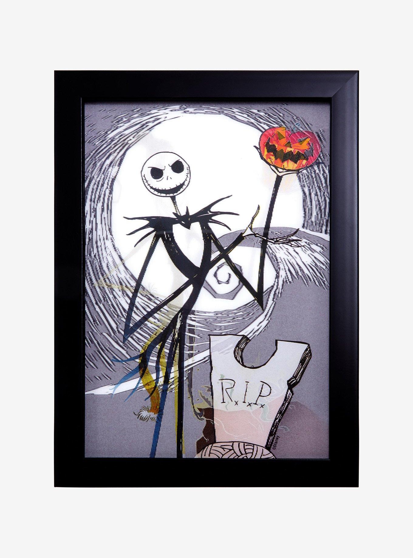 The Nightmare Before Christmas Jack Skellington Lenticular Portrait Wall Hanging, , hi-res