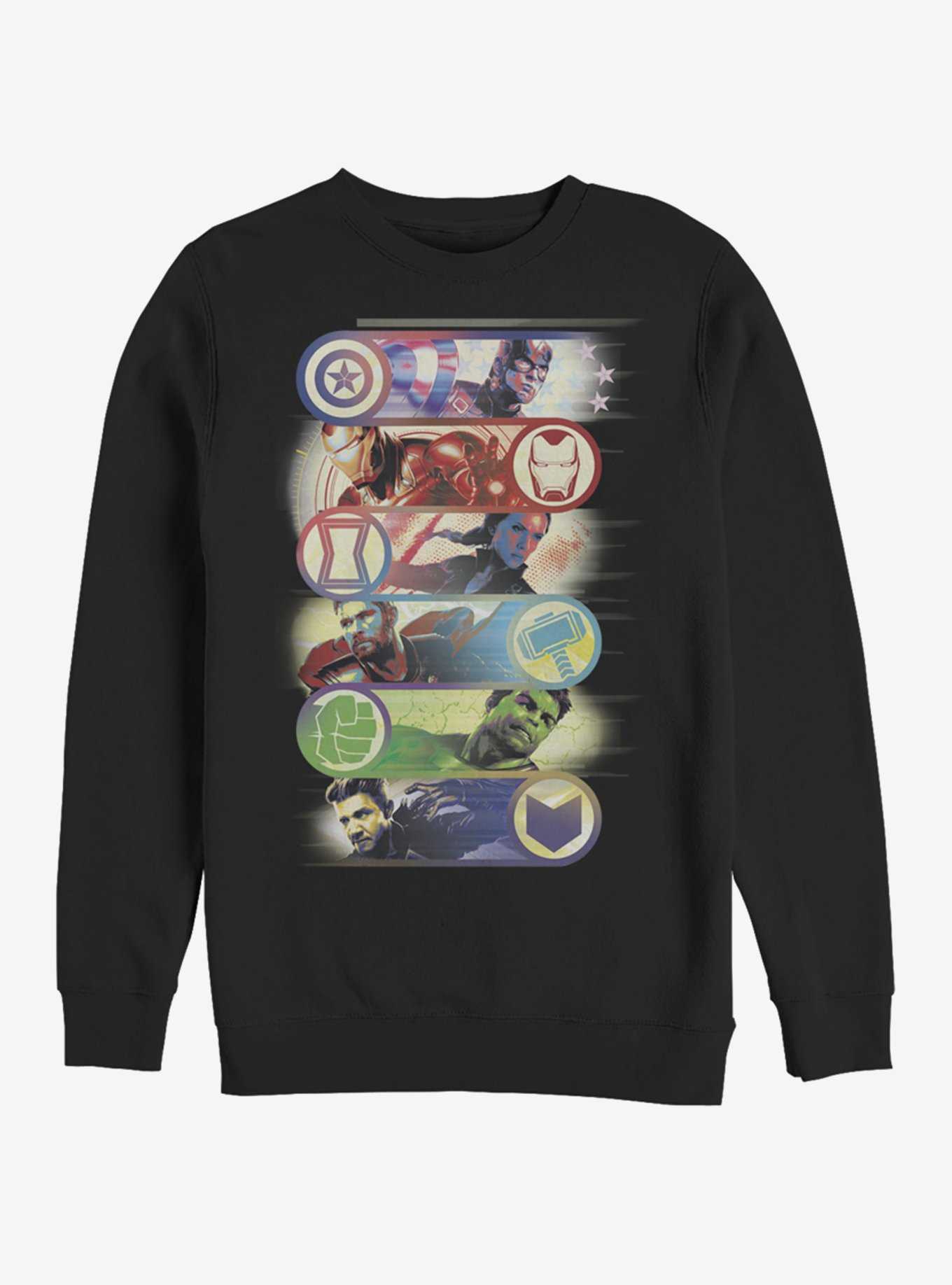 Marvel Avengers: Endgame Avengers Group Badge Sweatshirt, , hi-res