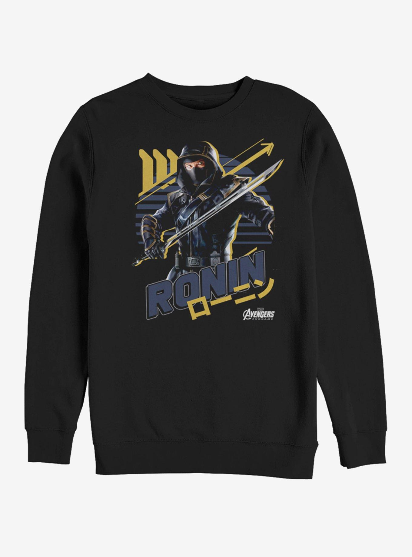 Marvel Avengers: Endgame Ninja Sunset Sweatshirt, BLACK, hi-res