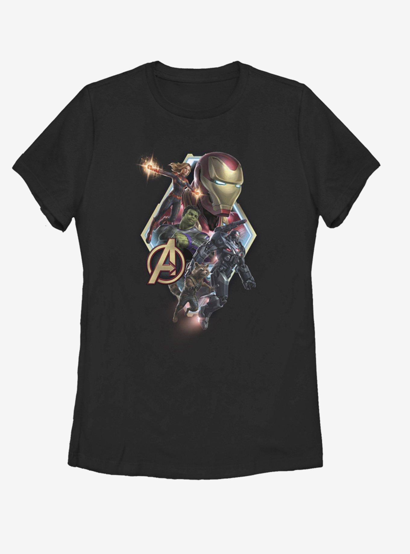 Marvel Avengers: Endgame Endgame Diamond Shot Womens T-Shirt, BLACK, hi-res