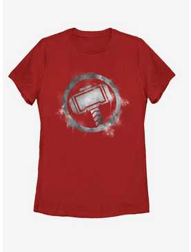 Marvel Avengers: Endgame Thor Spray Logo Womens T-Shirt, , hi-res