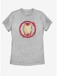 Marvel Avengers: Endgame Iron Man Spray Logo Womens T-Shirt, ATH HTR, hi-res
