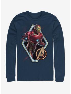 Marvel Avengers: Endgame Ironman Iron Sun Long-Sleeve T-Shirt, , hi-res