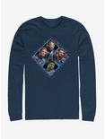 Marvel Avengers: Endgame Diamond Assemble Long-Sleeve T-Shirt, NAVY, hi-res