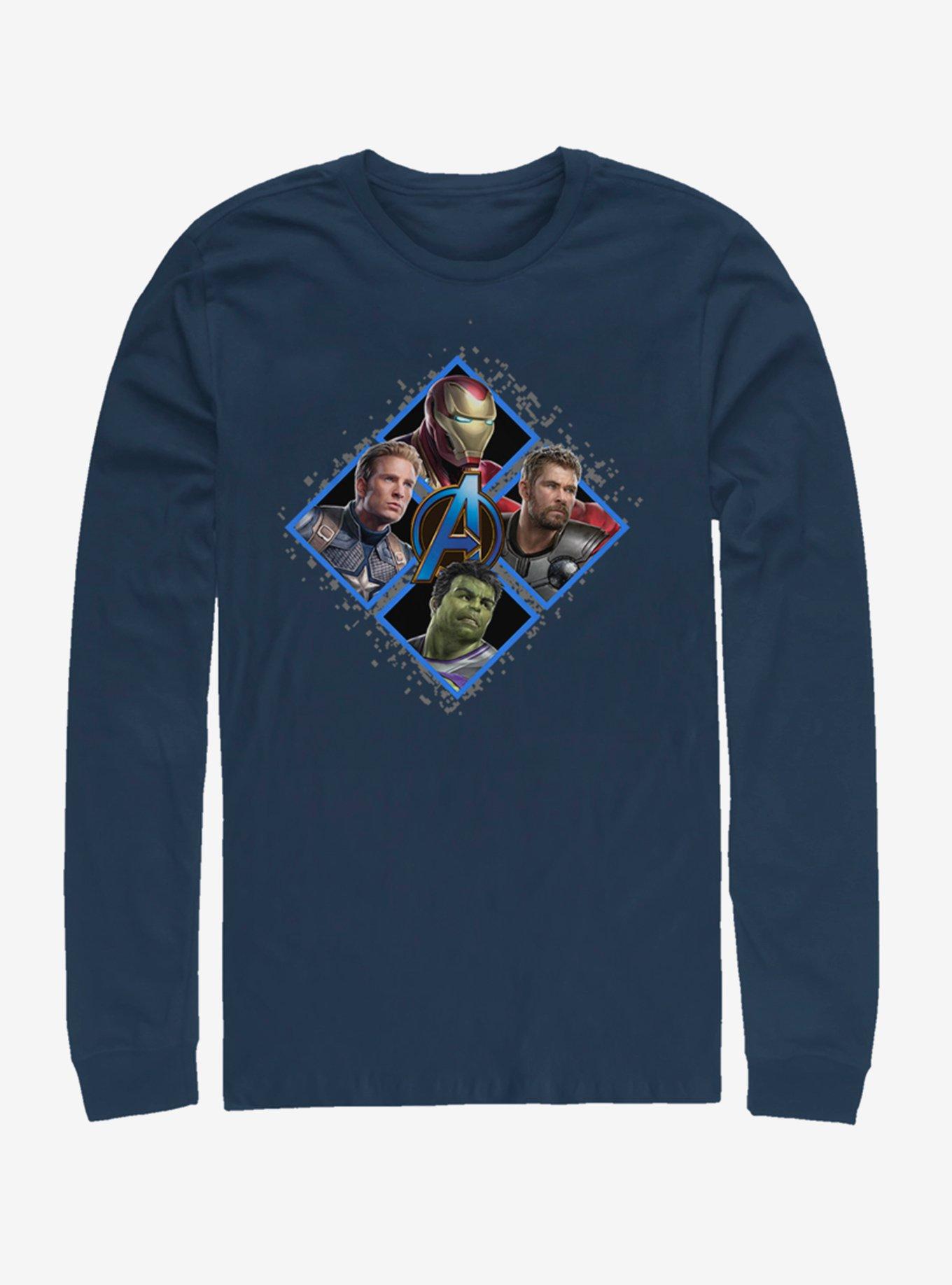 Marvel Avengers: Endgame Diamond Assemble Long-Sleeve T-Shirt, , hi-res