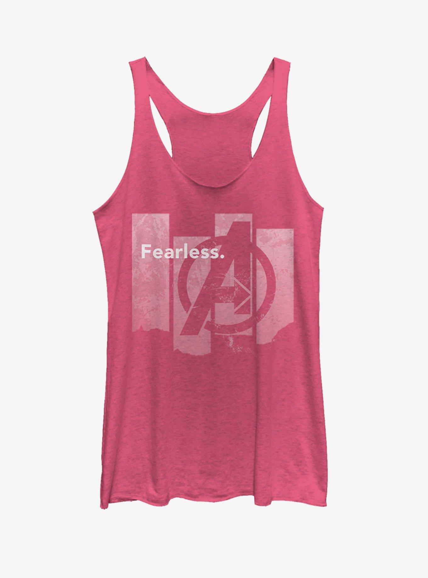 Marvel Avengers: Endgame Fearless Womens Tank Top, PINK HTR, hi-res