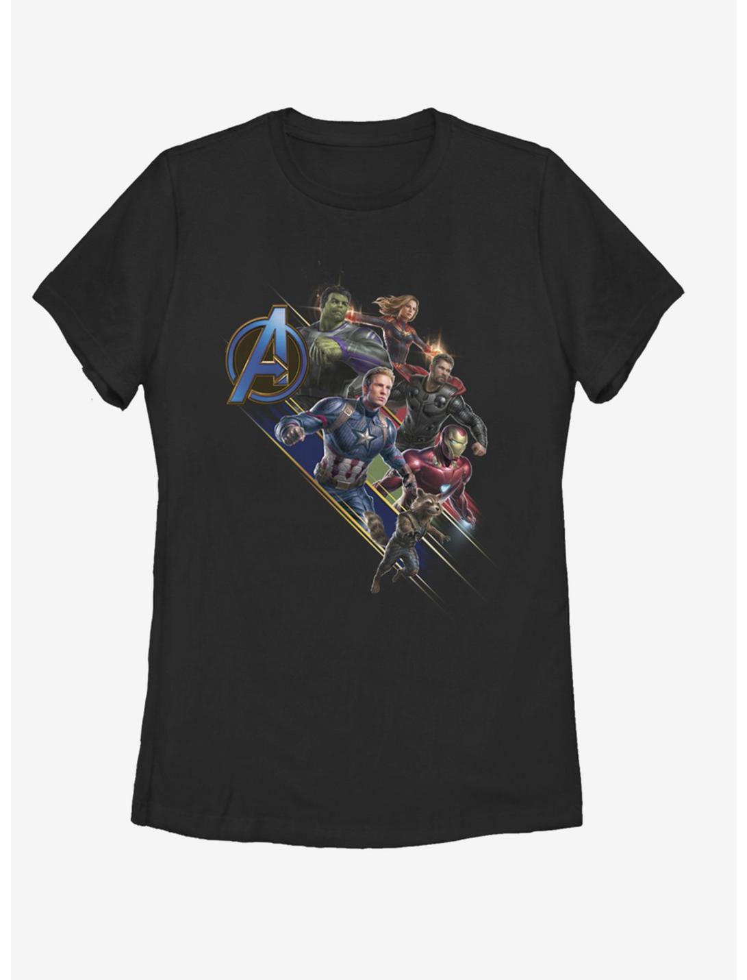 Marvel Avengers: Endgame Avengers Assemble Womens T-Shirt, BLACK, hi-res