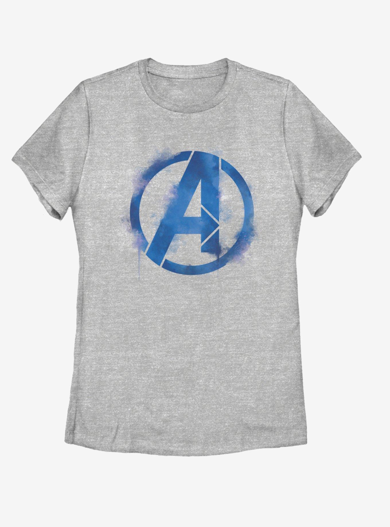 Marvel Avengers: Endgame Avengers Spray Logo Womens T-Shirt, , hi-res