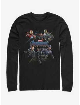 Marvel Avengers: Endgame Heros Logo Long-Sleeve T-Shirt, , hi-res