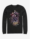 Marvel Avengers: Endgame Fight Of Our Lives Long-Sleeve T-Shirt, BLACK, hi-res