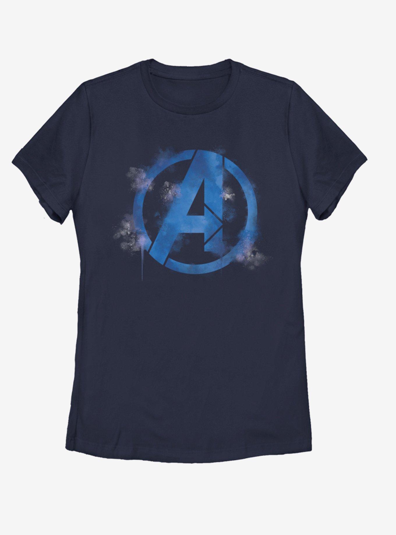 Marvel Avengers: Endgame Avengers Spray Logo Womens T-Shirt, , hi-res