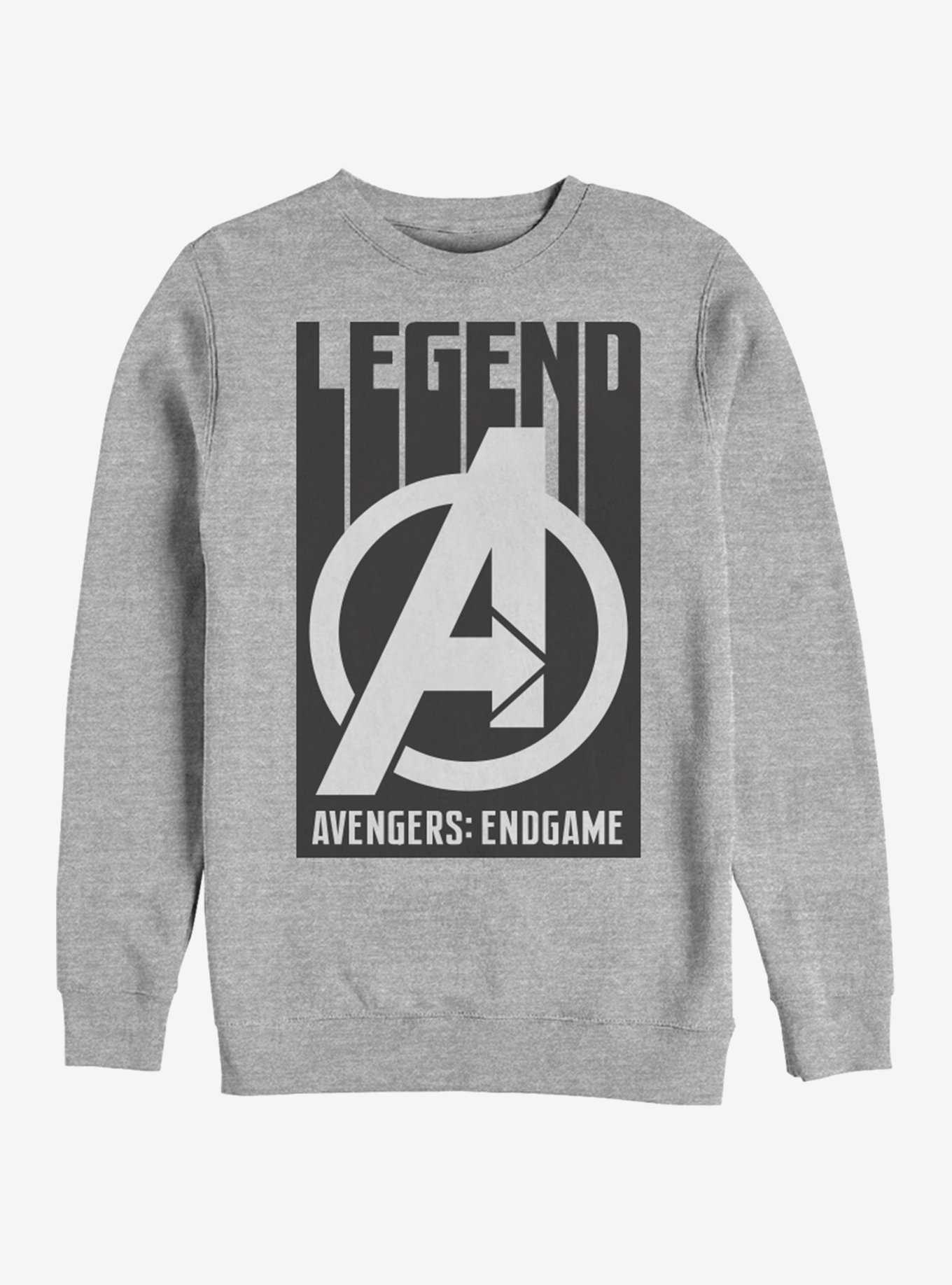 Marvel Avengers: Endgame Avengers Legend Heathered Sweatshirt, , hi-res