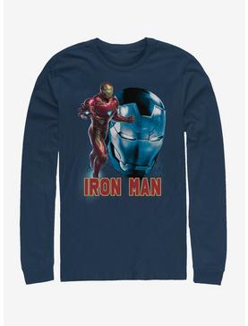 Marvel Avengers: Endgame Ironman Profile Long-Sleeve T-Shirt, , hi-res