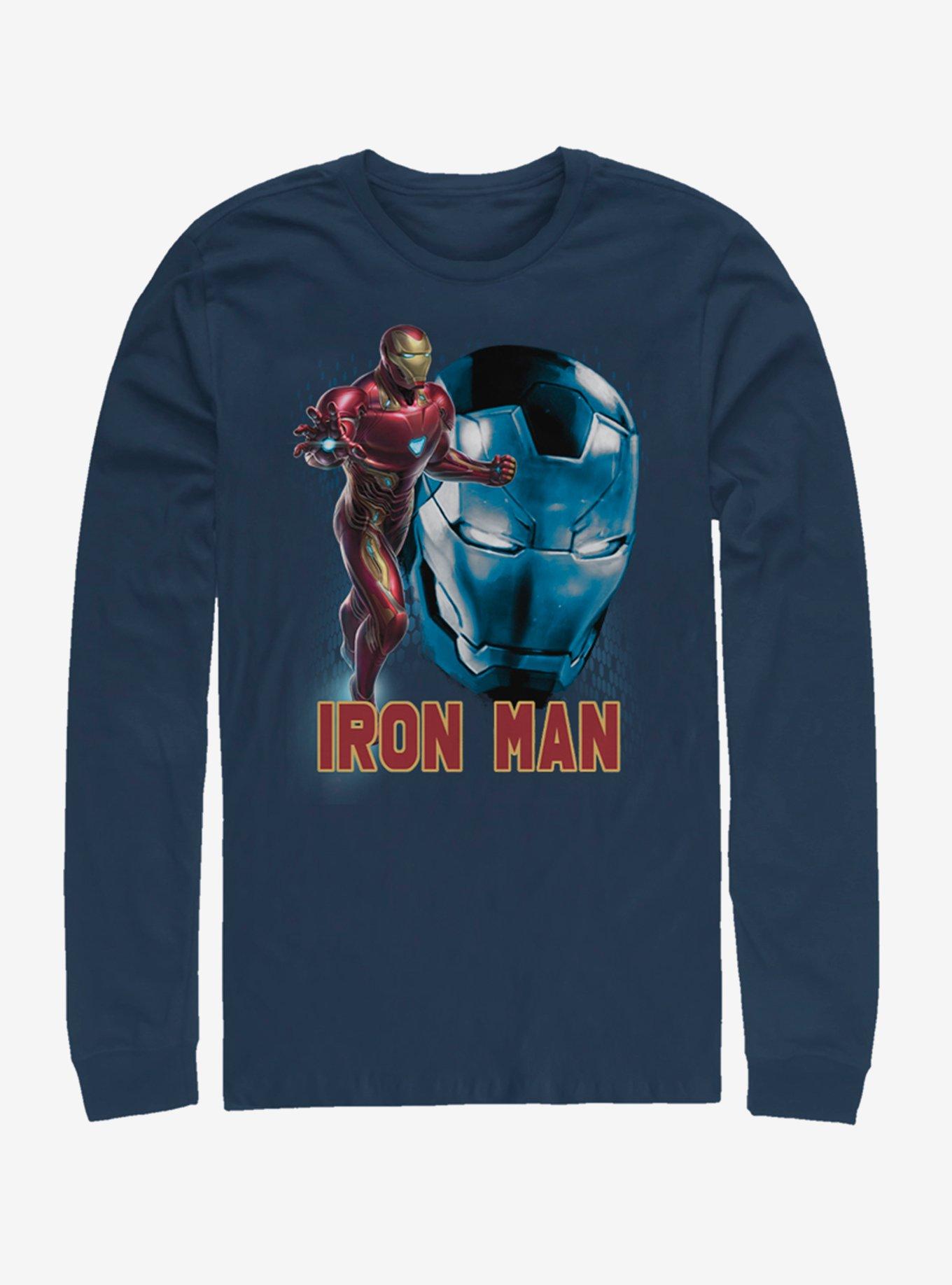 Marvel Avengers: Endgame Ironman Profile Long-Sleeve T-Shirt, , hi-res