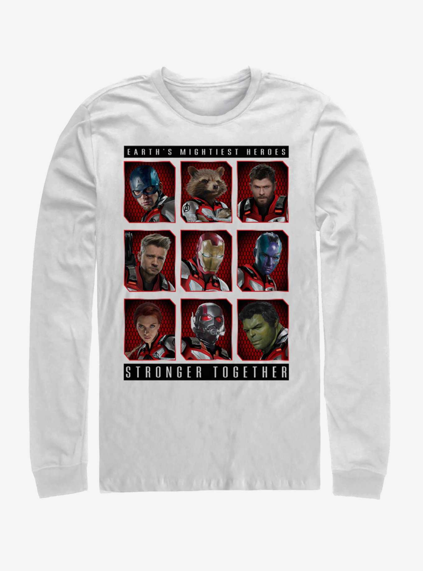 Marvel Avengers: Endgame Mightiest Heroes Stack Long-Sleeve T-Shirt, , hi-res
