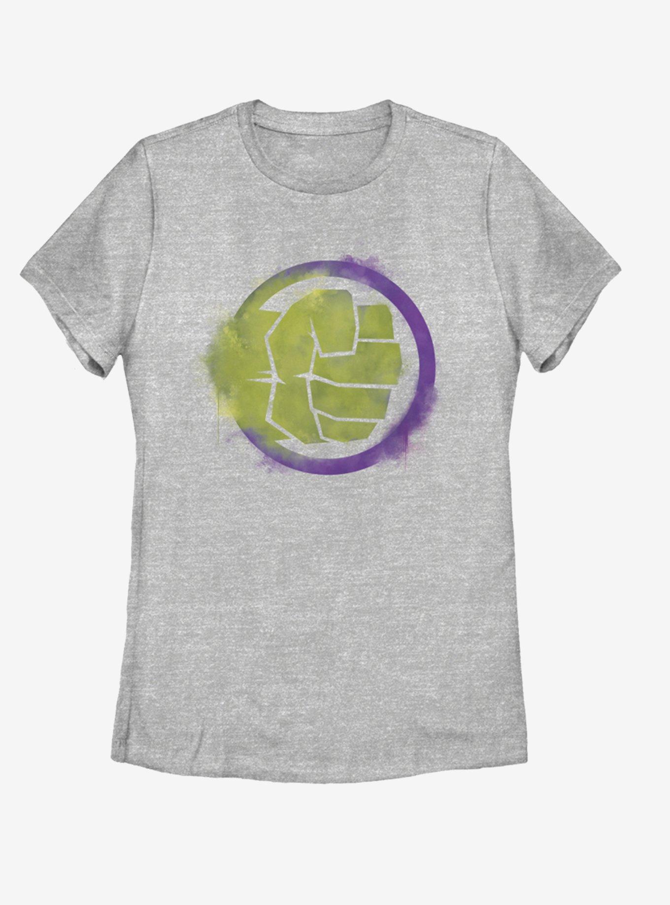 Marvel Avengers: Endgame Hulk Spray Logo Womens T-Shirt, , hi-res
