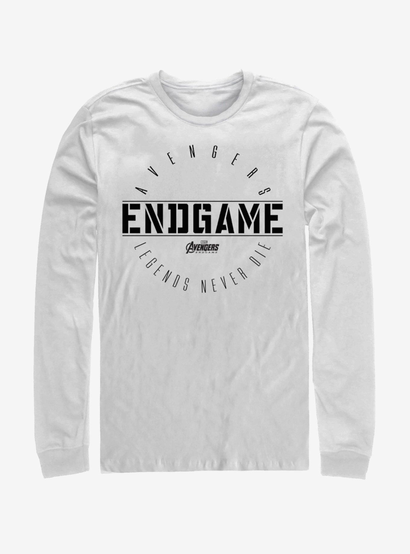 Marvel Avengers: Endgame Last Stand White Long-Sleeve T-Shirt, , hi-res