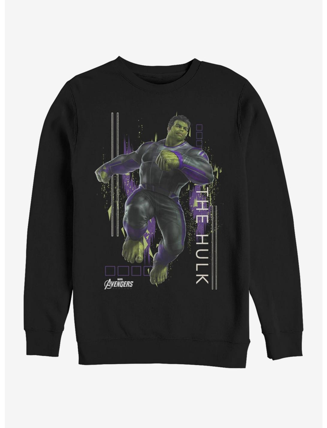 Marvel Avengers: Endgame Hulk Motion Sweatshirt, BLACK, hi-res