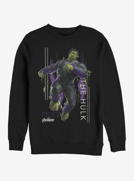 Marvel Avengers: Endgame Hulk Motion Sweatshirt - BLACK | Hot Topic